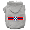 Load image into Gallery viewer, Pet Hoodie "Patriotic Star Paw"
