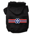 Load image into Gallery viewer, Pet Hoodie "Patriotic Star Paw"
