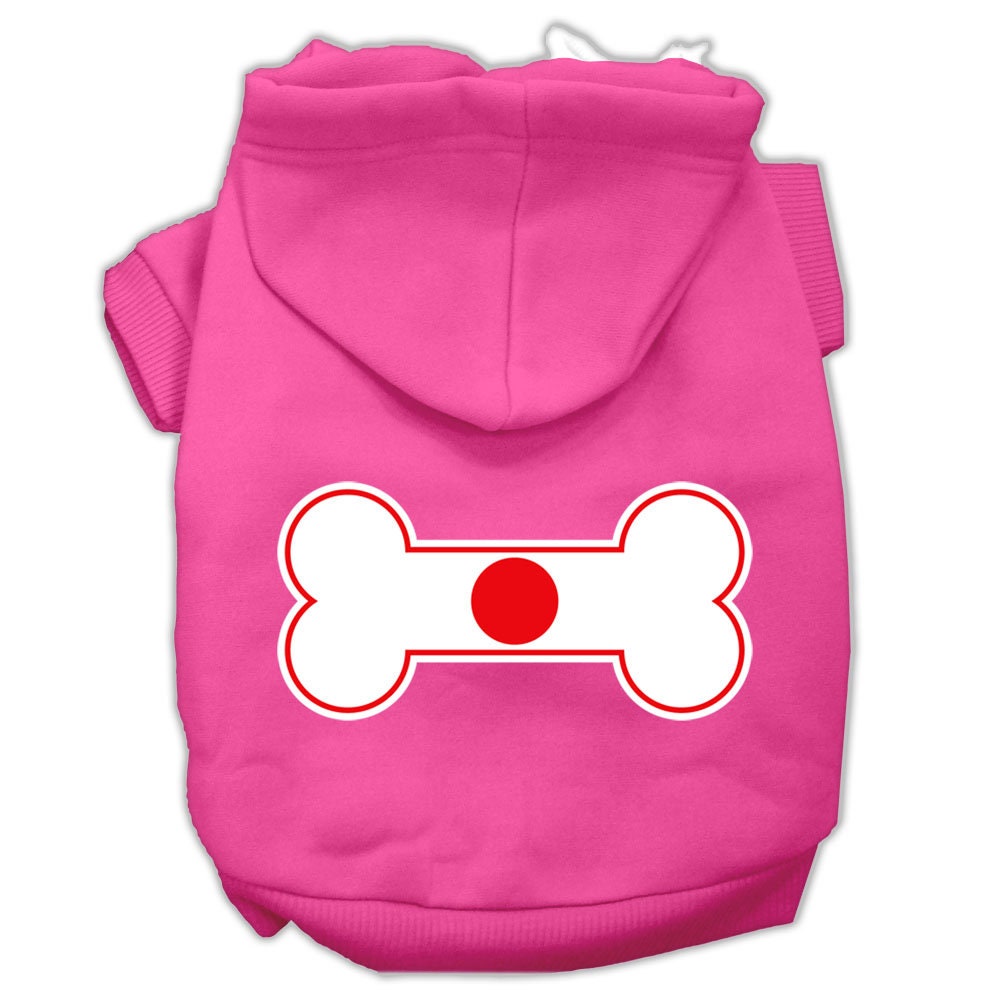 Pet Hoodie "Bone Flag Japan"