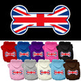 Load image into Gallery viewer, Pet, Dog & Cat Hoodie, "Bone Shaped Flag British (Union Jack) Flag"
