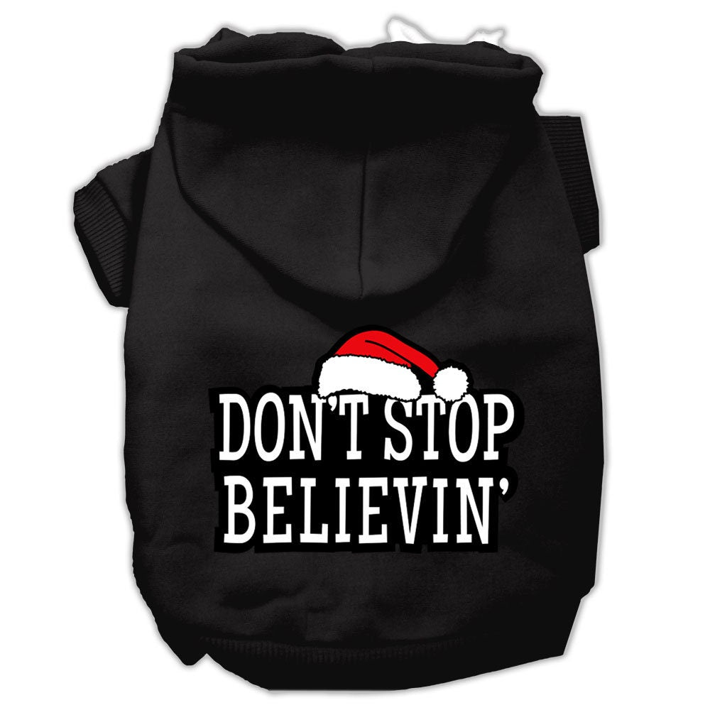 Christmas Pet Hoodie, "Don't Stop Believin"
