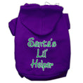 Load image into Gallery viewer, Christmas Pet Hoodie Screen Printed, "Santa's Lil Helper"
