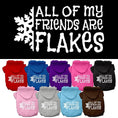 Load image into Gallery viewer, Christmas Pet Hoodie "All Of My Friends Are Flakes"
