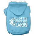 Load image into Gallery viewer, Christmas Pet Hoodie "All Of My Friends Are Flakes"
