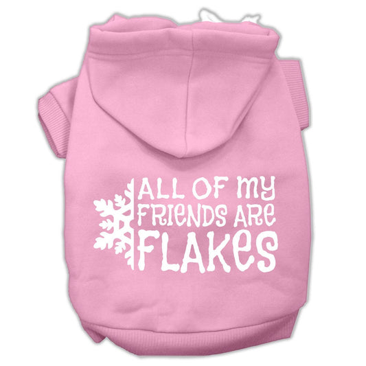 Christmas Pet Hoodie "All Of My Friends Are Flakes"