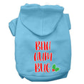 Load image into Gallery viewer, Christmas Pet Hoodie Screen Printed, "Bah Humbug"
