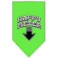 Load image into Gallery viewer, Pet and Dog Bandana Screen Printed, "Happy Meter"
