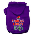Load image into Gallery viewer, Christmas Pet Hoodie Screen Printed, "Santa's Cutest Elf"
