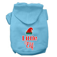Load image into Gallery viewer, Christmas Pet Hoodie Screen Printed, "Little Elf"
