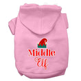 Load image into Gallery viewer, Christmas Pet Hoodie Screen Printed, "Middle Elf"
