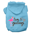 Load image into Gallery viewer, Christmas Pet Hoodie Screen Printed, "Seas & Greetings"
