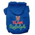 Load image into Gallery viewer, Christmas Pet Hoodie Screen Printed, "Team Rudolph"
