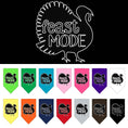 Load image into Gallery viewer, Pet and Dog Bandana Screen Printed, "Feast Mode"

