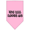 Load image into Gallery viewer, Pet and Dog Bandana Screen Printed, "It's All About Me"
