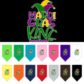 Load image into Gallery viewer, Pet and Dog Bandana Screen Printed, "Mardi Gras King"
