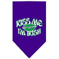 Load image into Gallery viewer, Pet and Dog Bandana Screen Printed, "Kiss Me I'm Irish"
