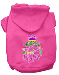 Load image into Gallery viewer, Pet Dog & Cat Hoodie Screen Printed, "Laissez Les Bons Temps Rouler"

