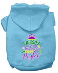 Load image into Gallery viewer, Pet Dog & Cat Hoodie Screen Printed, "Laissez Les Bons Temps Rouler"
