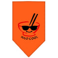 Load image into Gallery viewer, Pet and Dog Bandana Screen Printed, "Miso Cool"
