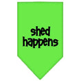Load image into Gallery viewer, Pet and Dog Bandana Screen Printed, "Shed Happens"

