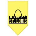 Load image into Gallery viewer, Pet and Dog Bandana Screen Printed, "St. Louis Skyline"
