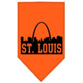 Load image into Gallery viewer, Pet and Dog Bandana Screen Printed, "St. Louis Skyline"
