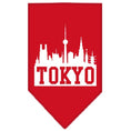 Load image into Gallery viewer, Pet and Dog Bandana Screen Printed, "Tokyo Skyline"

