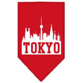 Load image into Gallery viewer, Pet and Dog Bandana Screen Printed, "Tokyo Skyline"
