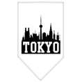 Load image into Gallery viewer, Pet and Dog Bandana Screen Printed, "Tokyo Skyline"
