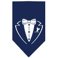 Load image into Gallery viewer, Pet and Dog Bandana Screen Printed, "Tuxedo"
