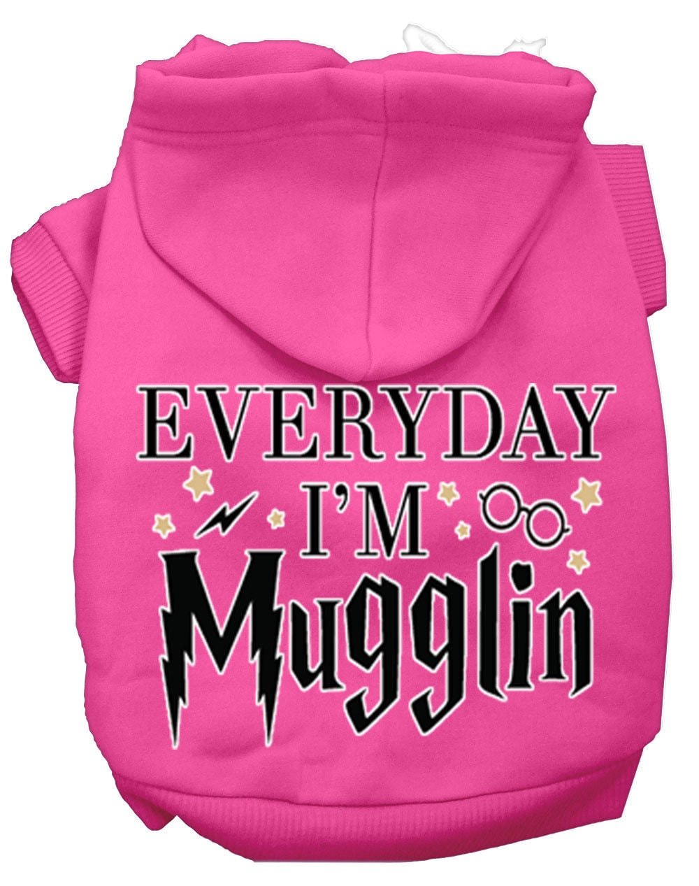 Pet Hoodie "Everyday I'm Mugglin"