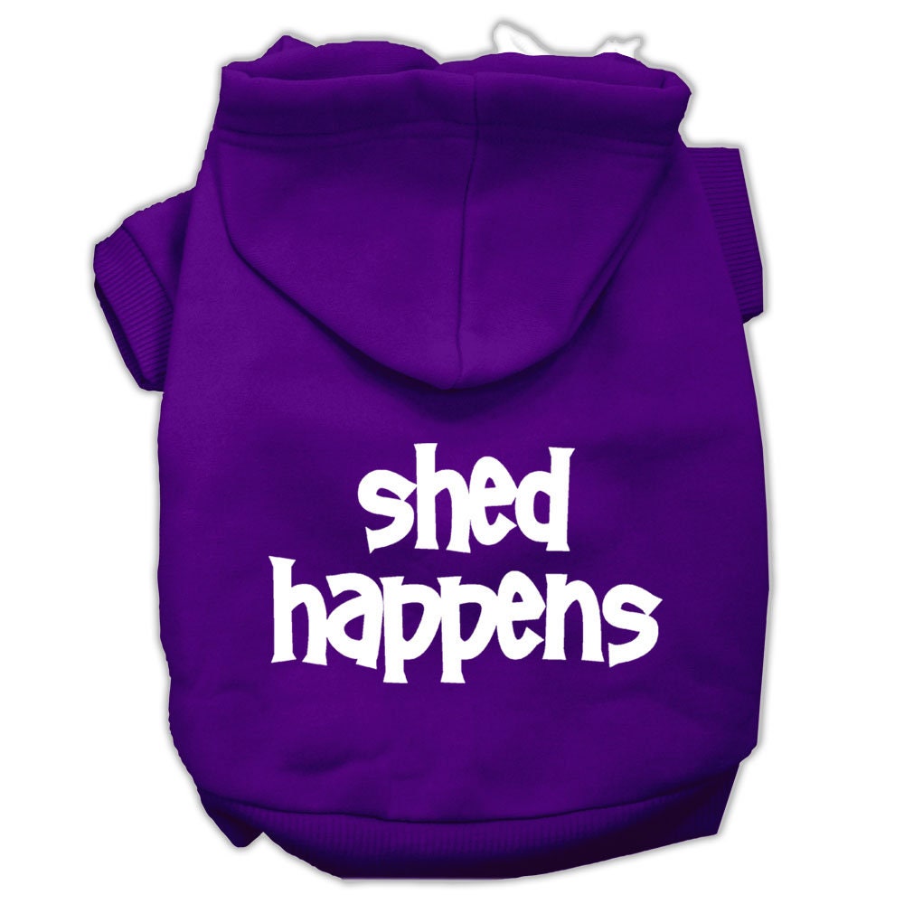 Pet Hoodie "Shed Happens"