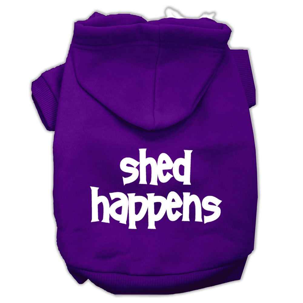 Pet Hoodie "Shed Happens"
