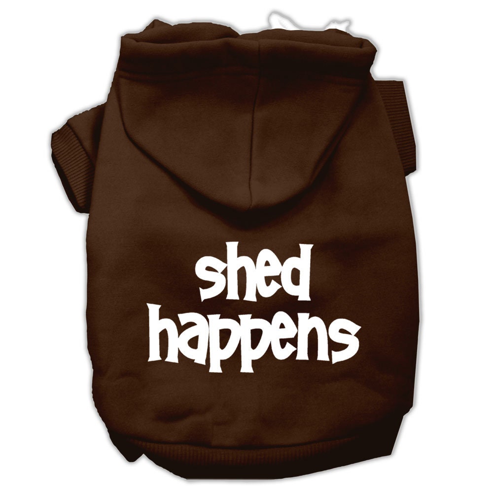 Pet Hoodie "Shed Happens"