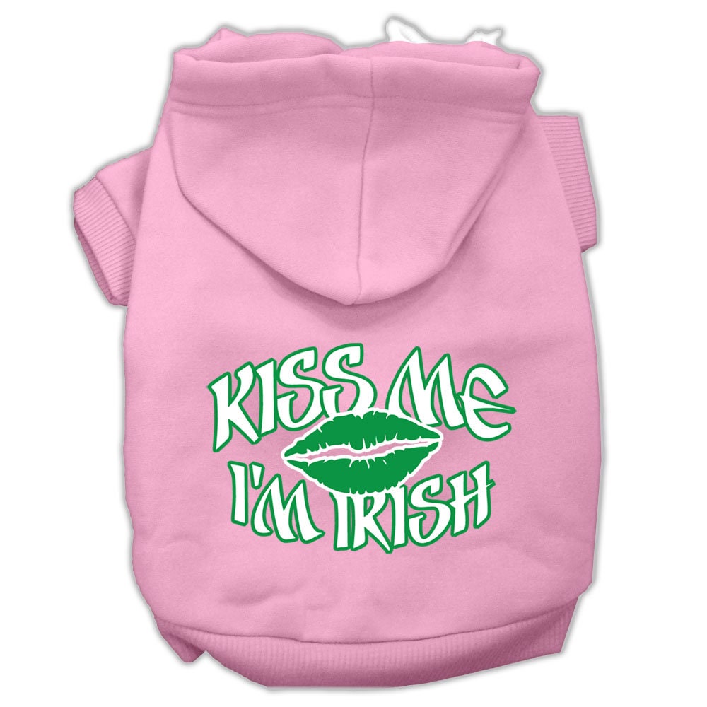 Pet Hoodie "Kiss Me I'm Irish"