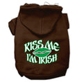 Load image into Gallery viewer, Pet Hoodie "Kiss Me I'm Irish"
