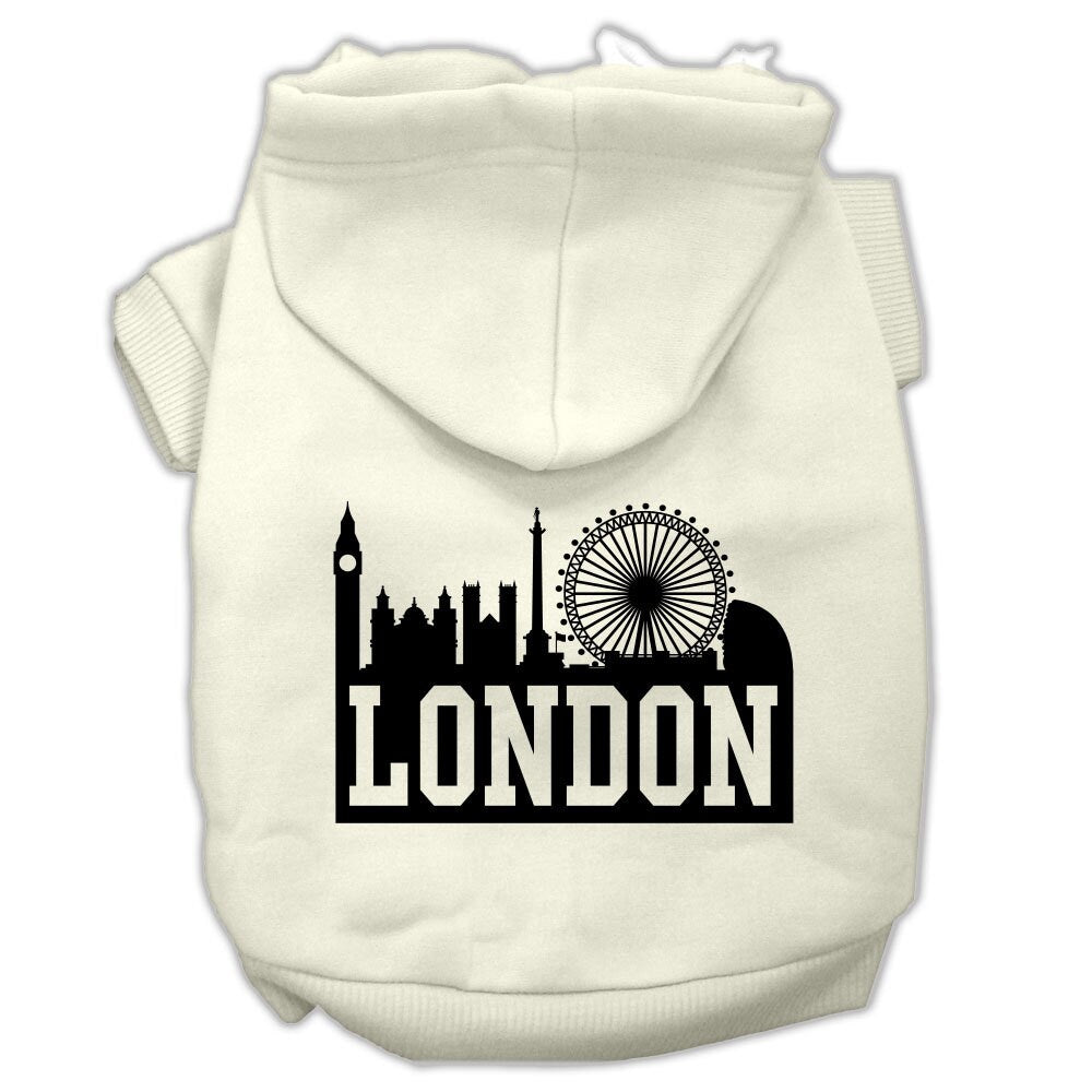 Pet Hoodie "London Skyline"