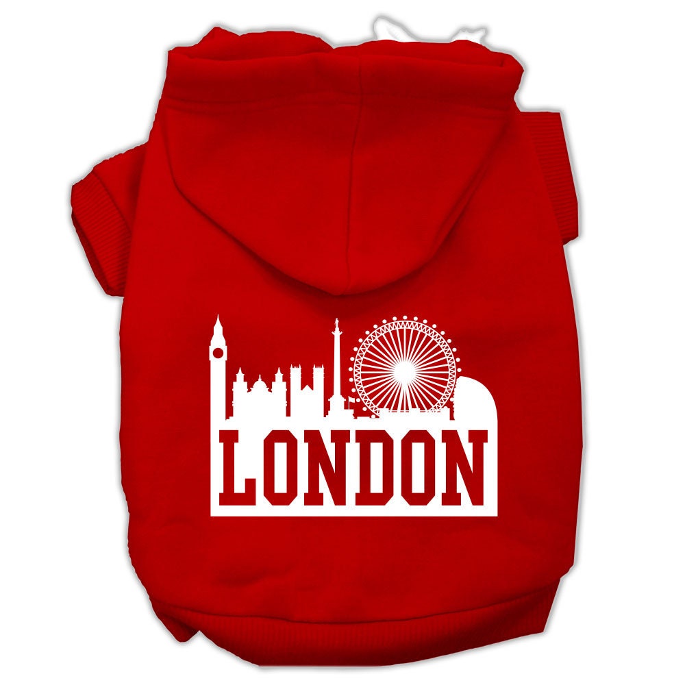 Pet Hoodie "London Skyline"