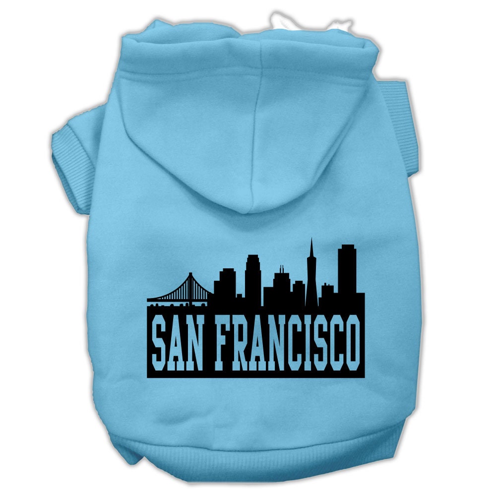 Pet Hoodie "San Francisco Skyline"