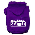 Load image into Gallery viewer, Pet Hoodie "Seattle Skyline"
