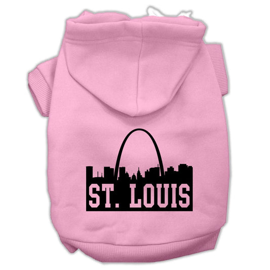 Pet Hoodie "St. Louis Skyline"