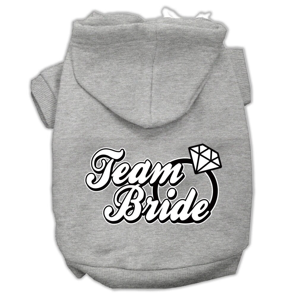 Pet Hoodie "Team Bride"