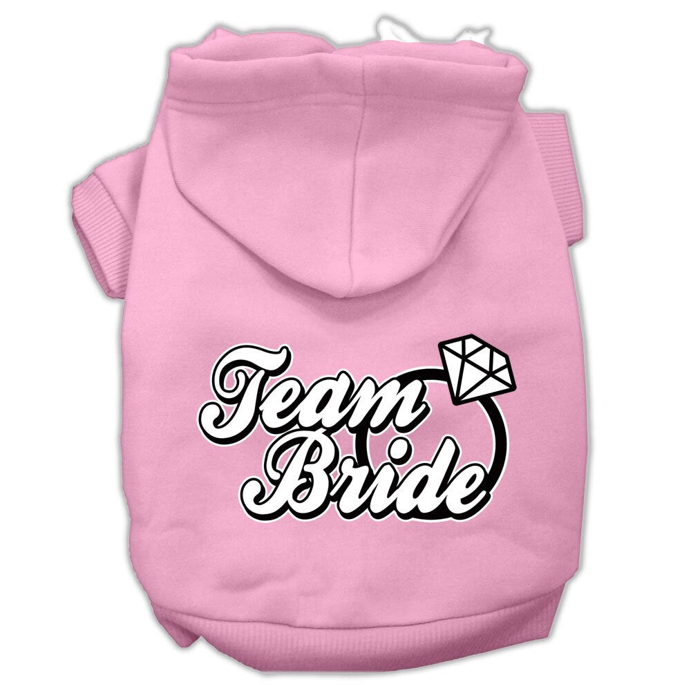 Pet Hoodie "Team Bride"