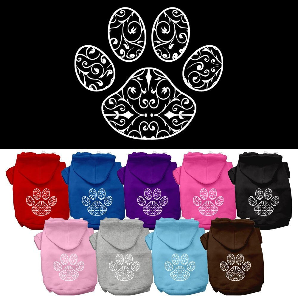 Pet Hoodie "Henna Paw"