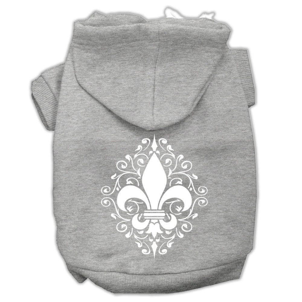 Pet Hoodie "Henna Fleur De Lis"