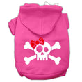 Load image into Gallery viewer, Pet Hoodie "Skull & Crossbone Bow"
