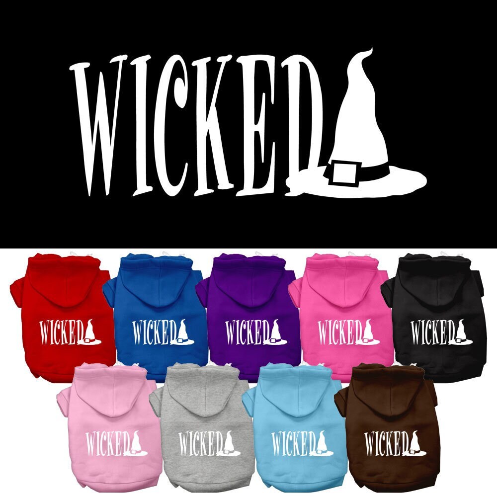 Halloween Pet Hoodie "Wicked"