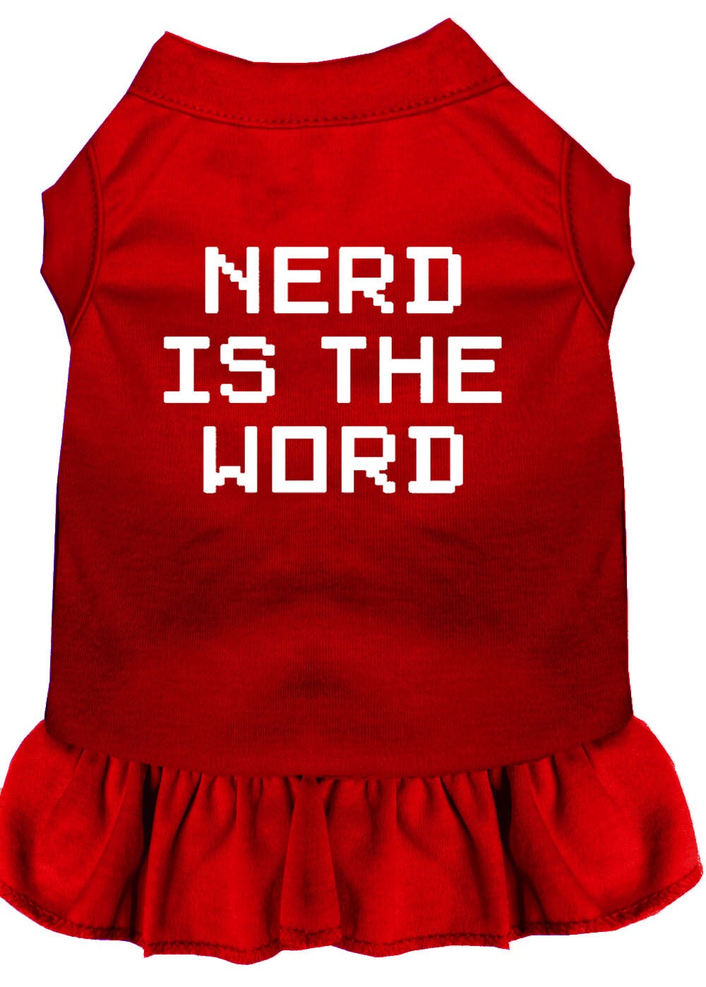 Pet Dress "Nerd Is The Word"