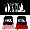Load image into Gallery viewer, Halloween Pet Dress Screen Printed, "Wicked"
