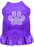 Load image into Gallery viewer, Pet Dress "Chevron Paw"
